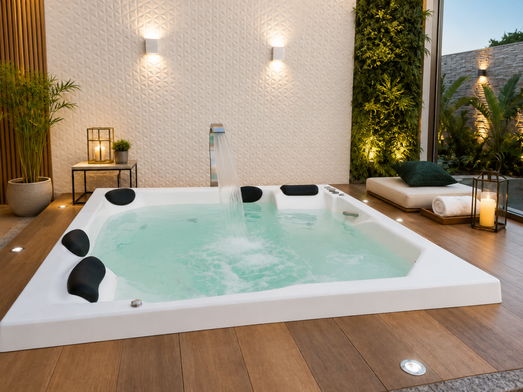 SPA Maresias Instalado 01 em projeto LaRocha Hidro