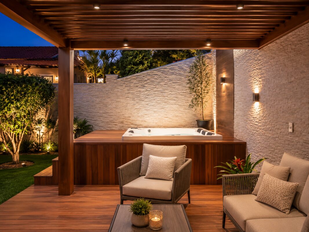 Projeto de Deck e Pergolado com SPA 02